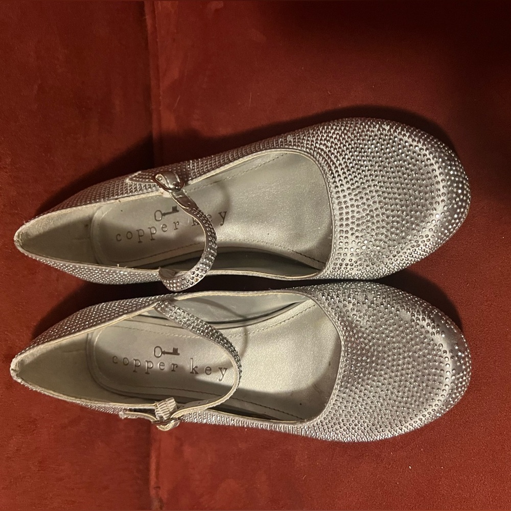 Copper Key Children’s Rhinestone Shoes
